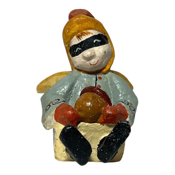 Set Of 3 House of Hatten Masked Fairy Pumpkins Denise Calla Figurines Halloween - Picture 5 of 16